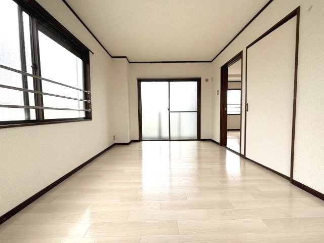 清久ハイツの寝室