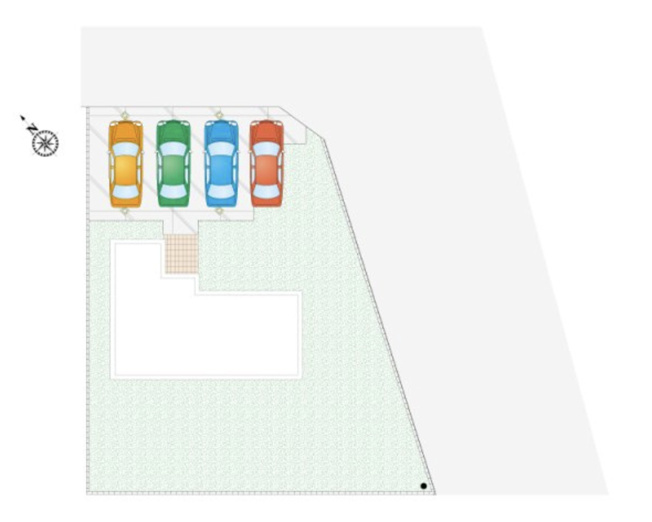 【外観パース】 | 加須市北下新井8区画　新築戸建　全8棟　5号棟 | 5号棟