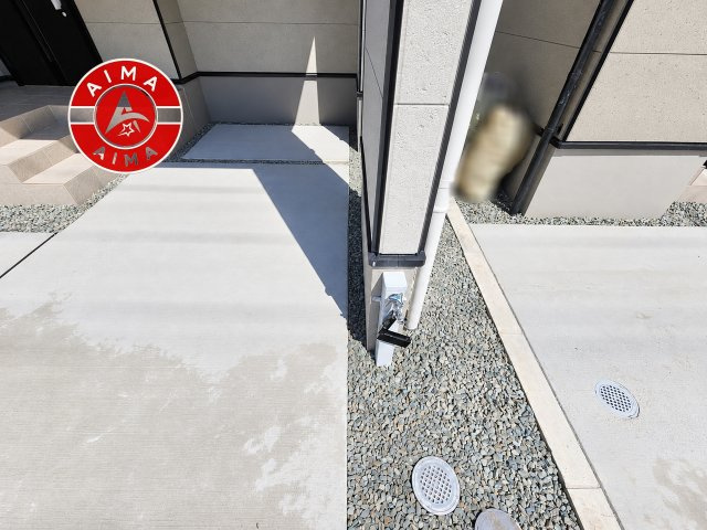 福岡市西区横浜1丁目第6-3棟（1号棟）　の庭|お庭で自由な時間を過ごせます。