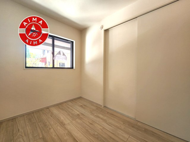 福岡市西区横浜1丁目第6-3棟（2号棟）　の和室|将来的に、琉球畳を引きまして和室風にすることも可能です。