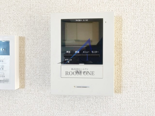 トクラハイツのセキュリティ|モニター付きインターホンです。