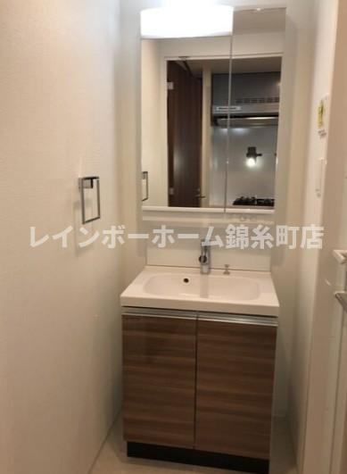 スプランディッド錦糸町Ⅱの独立洗面台