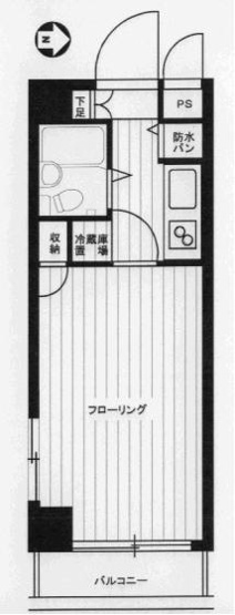 【間取り】 | ルーブル戸越公園