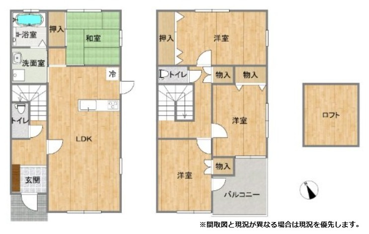 シンフォニータウン妙見（A-16）の間取り