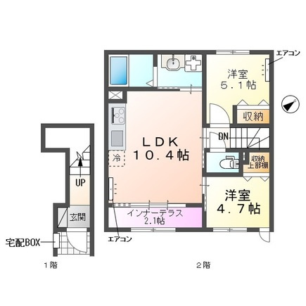 ソラーナの間取り