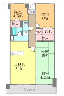 【間取り】 | プラーナ南松山