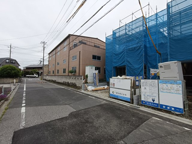 八潮市　八潮7丁目　新築戸建　全5棟の前面道路含む現地写真|前面道路含む現地写真です