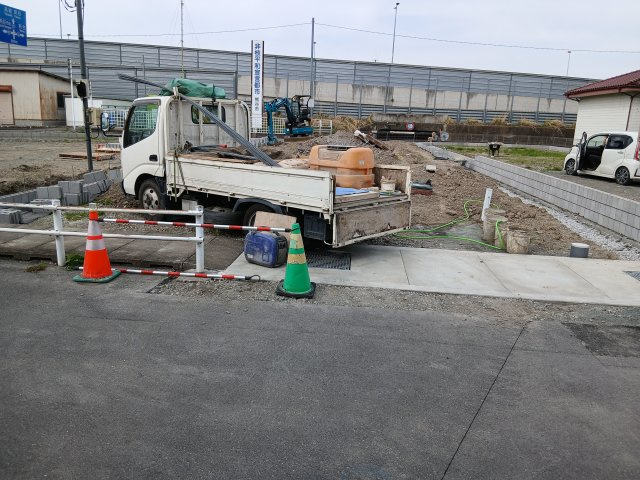 リーブルガーデン．S　熊谷肥塚第３　の外観|２号棟現地現況（2026年04月17日）撮影