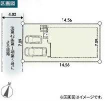 平塚市南原第1　新築戸建　全1棟1号棟の区画図