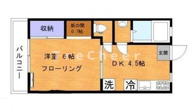 【間取り】 | 竹森ハイツ