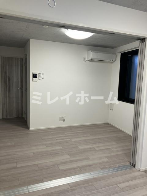 ストライプス東大井の寝室