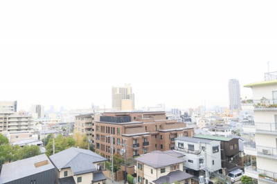 【展望】 | 住吉パームス | スーパー徒歩6分、コンビニ徒歩5分、お買い物施設多数有り 