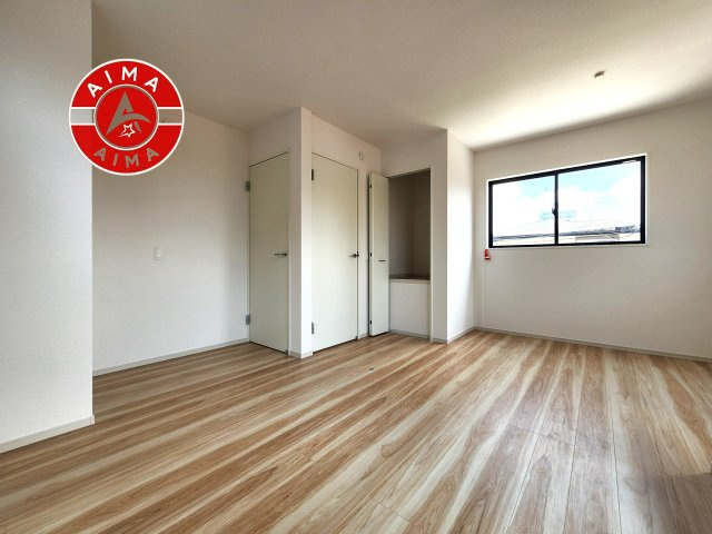 糟屋郡新宮町夜臼3丁目第2-1棟（1号棟）　の洋室|採光良好な洋室は全居室、複層ガラスの遮熱効果と断熱効果で、一年中快適に過ごせます。