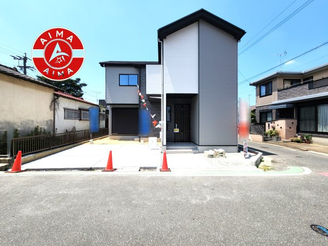 糟屋郡新宮町夜臼3丁目第2-1棟（1号棟）　の外観|デザイン性のある外観です。