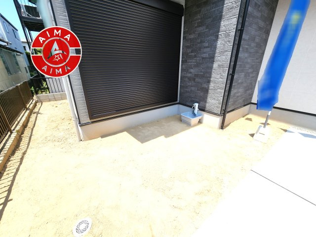糟屋郡新宮町夜臼3丁目第2-1棟（1号棟）　の庭|お庭で自由な時間を過ごせます。