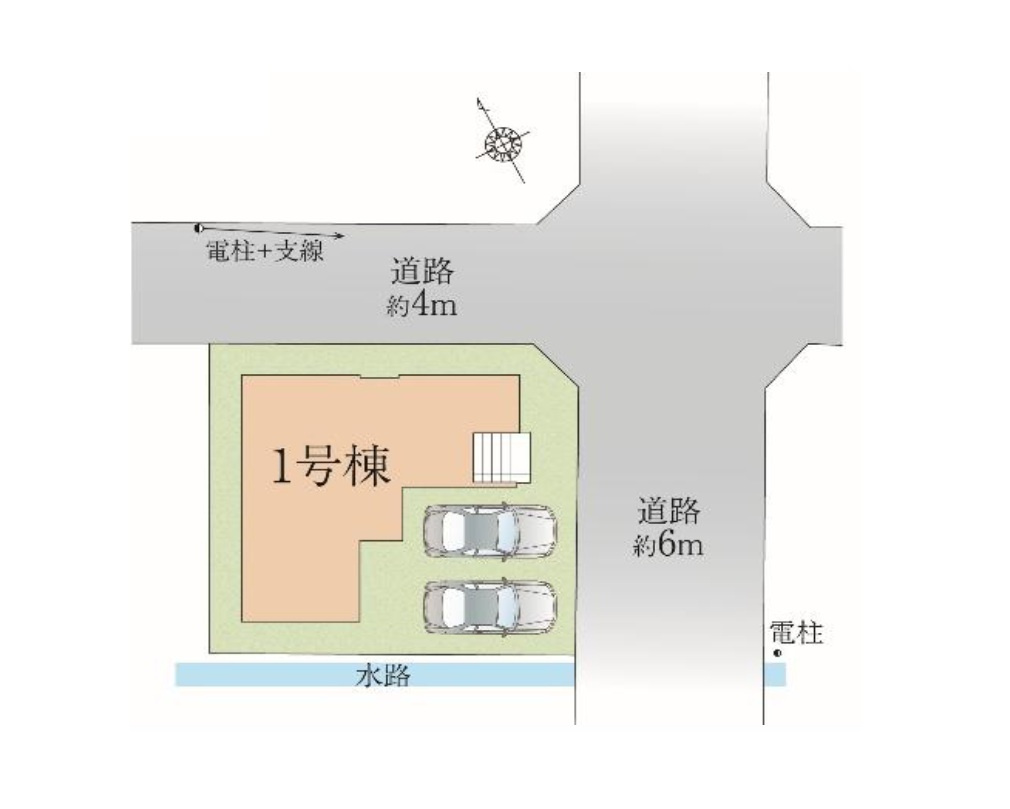 糟屋郡新宮町夜臼3丁目第2-1棟（1号棟）　の間取り