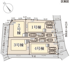 リーブルガーデン豊見城市豊見城の区画図