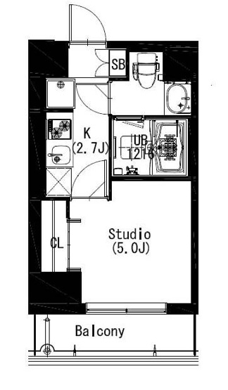 【間取り】 | エスティメゾン戸越