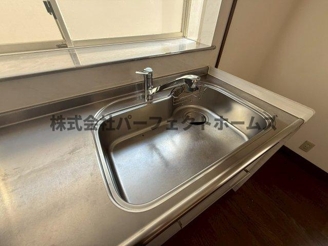 招提南町1丁目戸建　賃貸のキッチン|お料理しやすいキッチンです