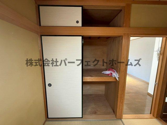 招提南町1丁目戸建　賃貸の収納|専用の収納スペースです