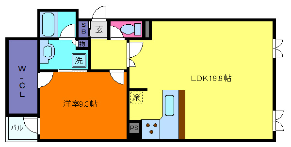 エクセレント芦屋の間取り