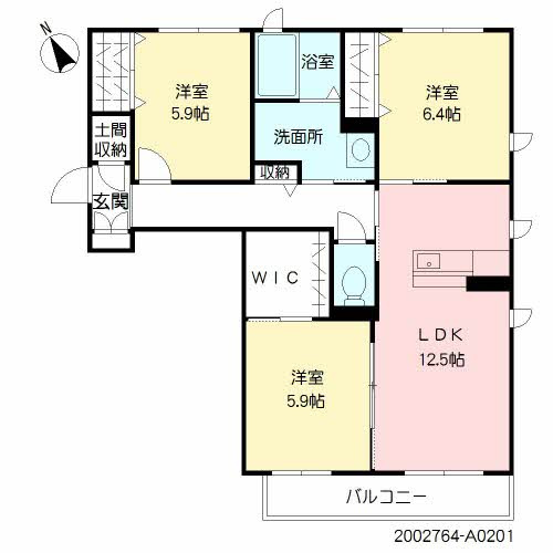 シュプレムの間取り