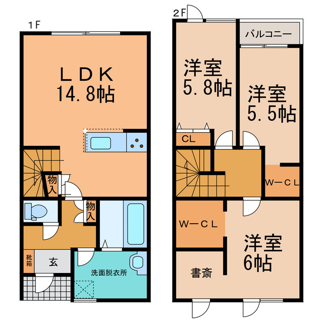 CLIO(クリオ)の間取り
