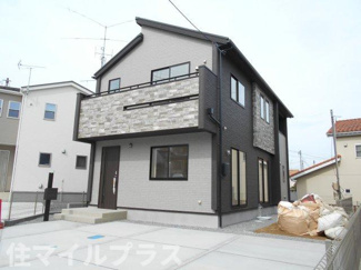 【外観】 | 郡山市安積町南長久保1丁目新築一戸建て3棟 | 外観は落ち着いています
