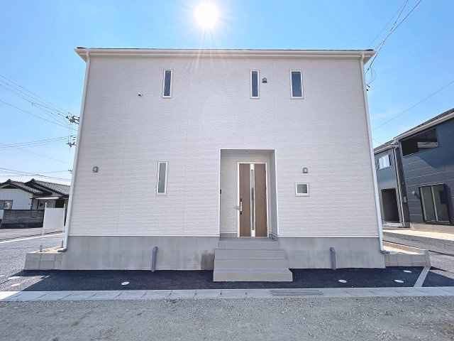 新築戸建・新築建売　郡山市大槻町第38　開成小・第一中の外観|最寄りのバス停まで徒歩5分！公共交通機関も利用しやすい立地です！