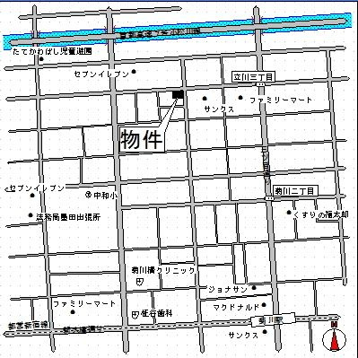 ジョワコーオペラシオンの地図