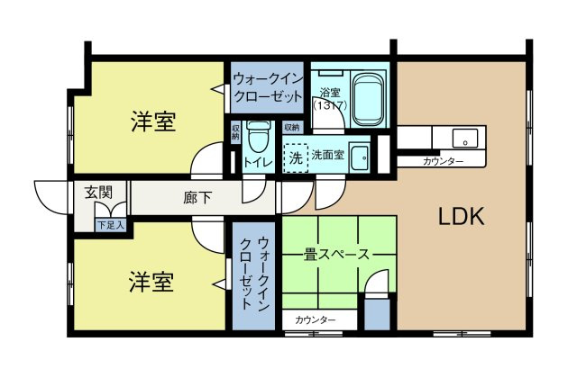 長屋マンション