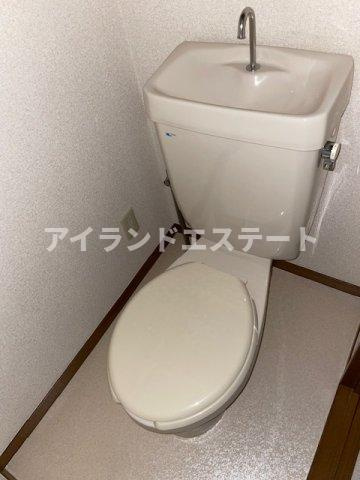 YMO駒沢　バストイレ別　バイク置場あり　南向きのトイレ