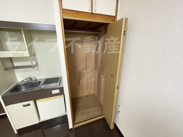 小若江スカイハイツの収納|収納豊富です