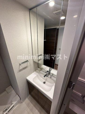 アーバネックス本町の独立洗面台