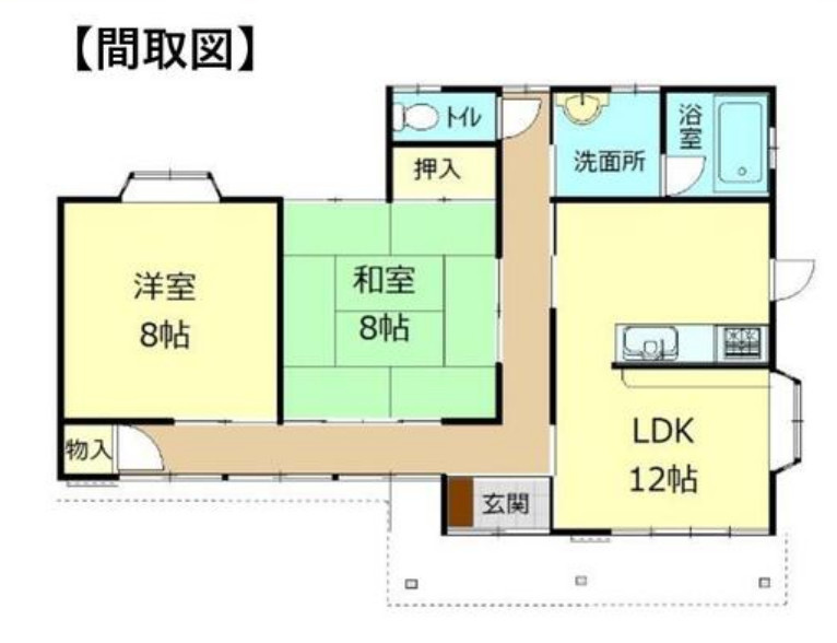 太田市鳥山上町の間取り|間取図