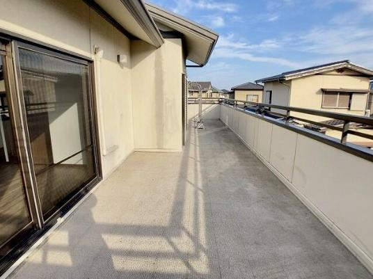 日立市東大沼町1期　中古戸建のバルコニー