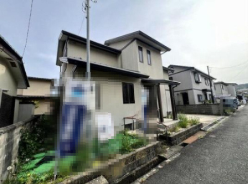 日立市東大沼町1期　中古戸建の前面道路含む現地写真