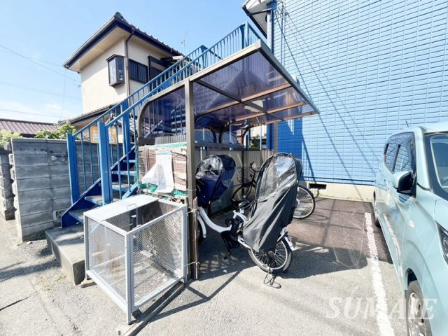 ハイツトピアのエントランス