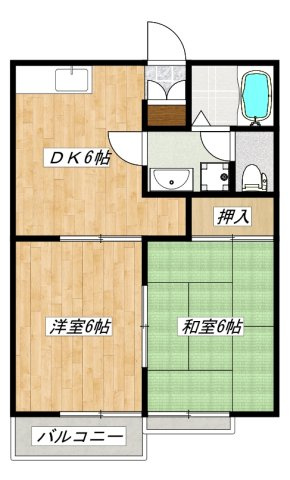 ハイツトピアの間取り