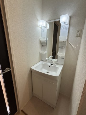 プレジール恩田の洗面所