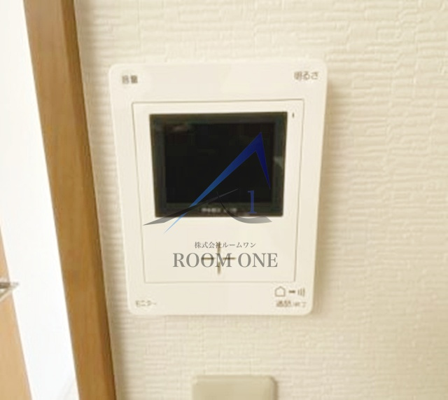モンシャトーミズハシのセキュリティ|モニター付きインターホンです。