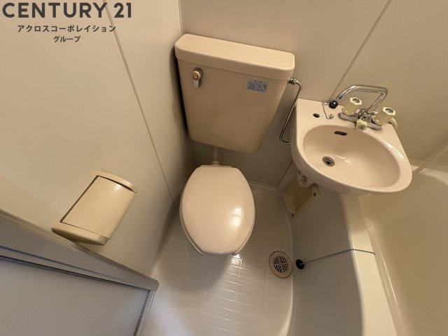 ゆったり落ち着けるトイレです