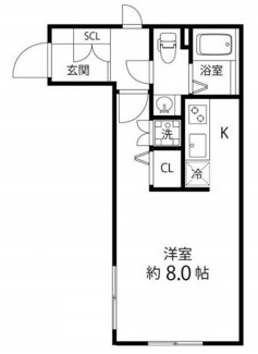 【間取り】 | Ｂｒａｎｃｈｅ大森山王 | 間取りです。