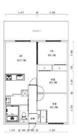 グランコート鴻池新田の間取り