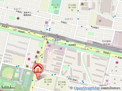 【地図】 | コーポサンライズ