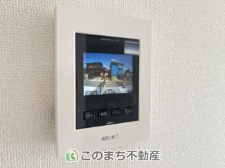 【セキュリティ】 | 小山市神鳥谷2期　3号棟 | モニタ付きインターホンで防犯面もしっかり安心♪
