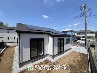 【庭】 | 小山市神鳥谷2期　3号棟 | 大きなお庭でご家族や友人を招いてＢＢＱもできますね！お子様の水遊びにもぴったりです☆
