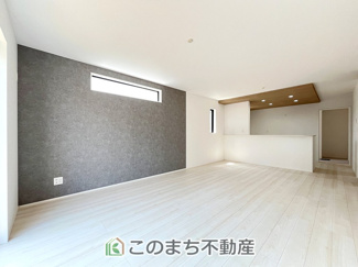 【居間・リビング】 | 小山市神鳥谷2期　3号棟 | 居心地のいいリビングは、時間を忘れてしまうくらいホッとする空間です☆
