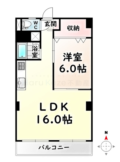 【間取り】 | コーポタナベ【名古屋市賃貸・RC造】