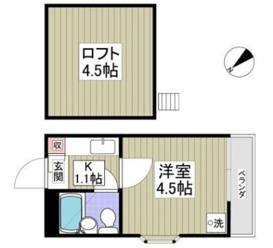 オリーブの間取り|間取り図☆